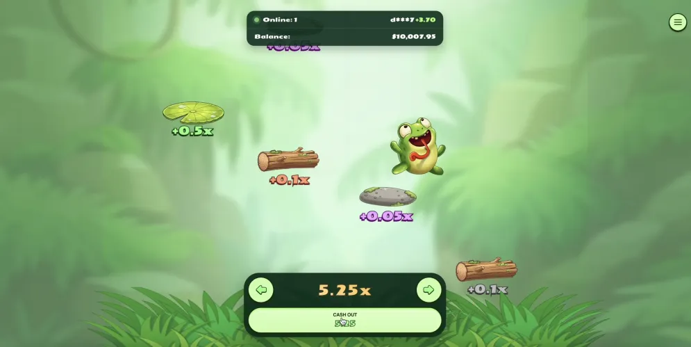 Frogger Jump Game