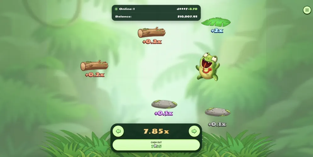 Frogger Jump Game