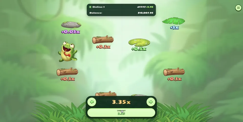 Frogger Jump Game